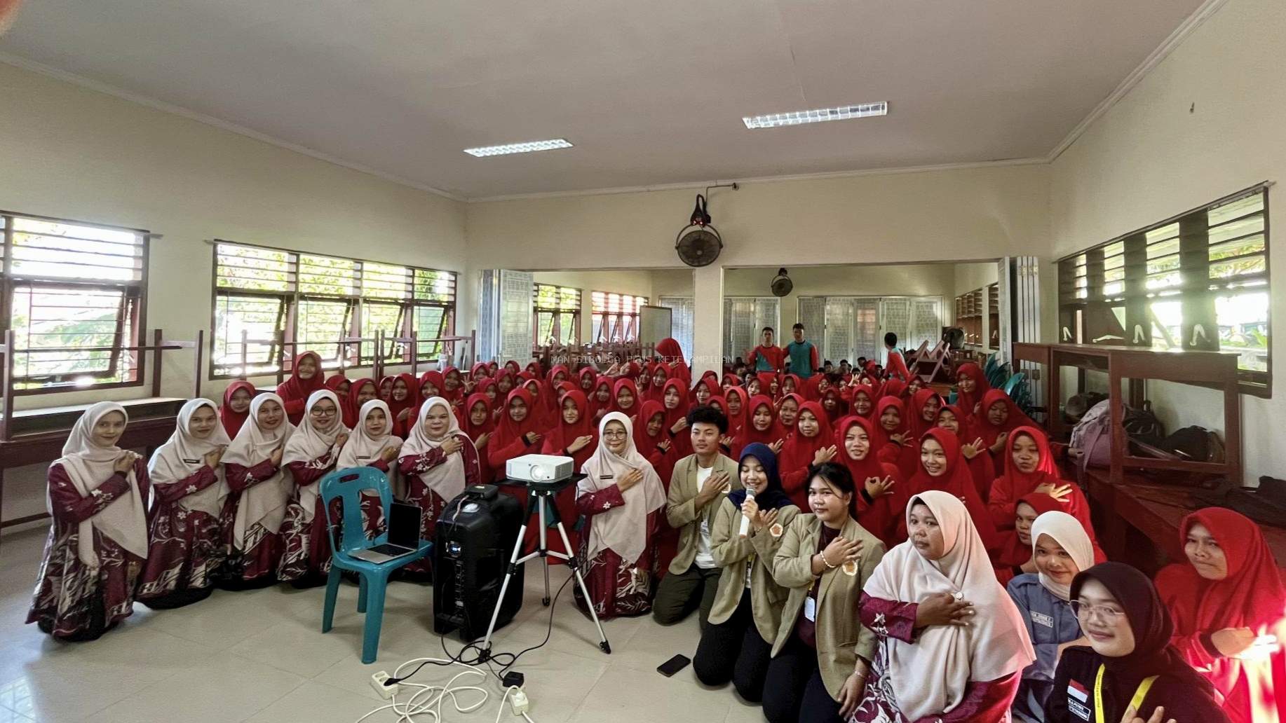 MAN Sibolga Gandeng UGM Edukasi Kesiapsiagaan Bencana